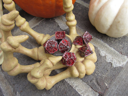 Dark Red Reaper Dice