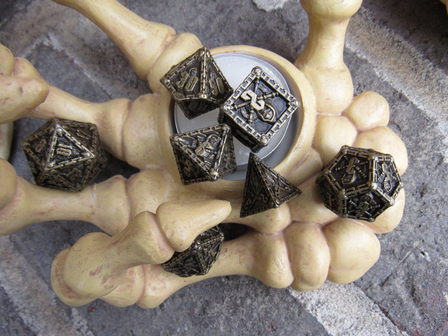 Antique Reaper Dice