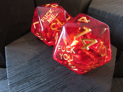Rounded Resin D20 (Large - 33mm)