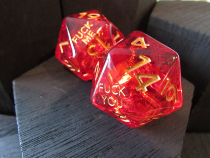Rounded Resin D20 (Large - 33mm)