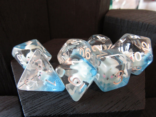 Chibi Dinosaur Dice Set