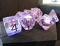 Purple Mushroom Dice Set