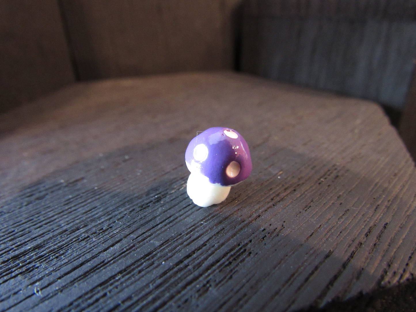 Purple Mushroom Dice Set