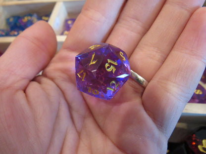 Faceted Resin Dice Set