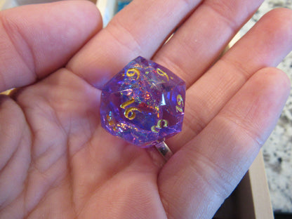 Faceted Resin Dice Set