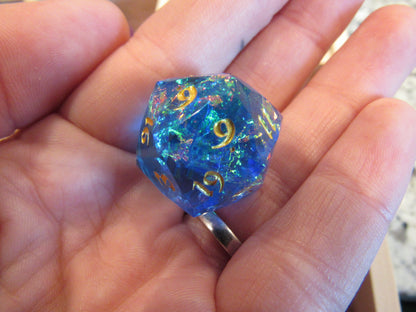 Faceted Resin Dice Set