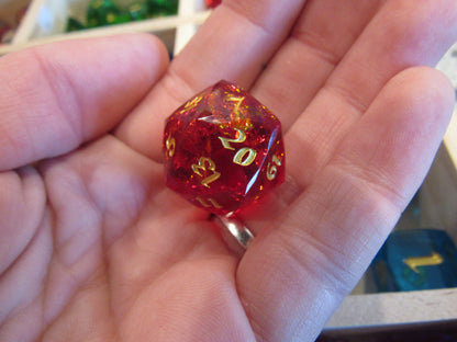 Faceted Resin Dice Set