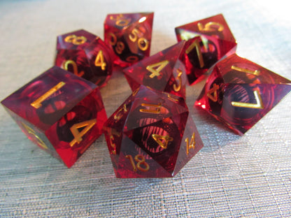 Monster Sharp Resin Dice Set