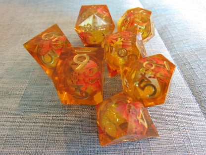 Dragon Sharp Resin Dice Set