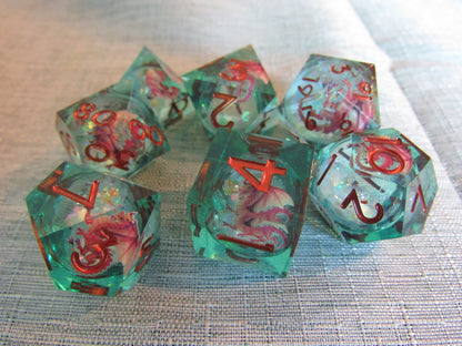 Dragon Sharp Resin Dice Set