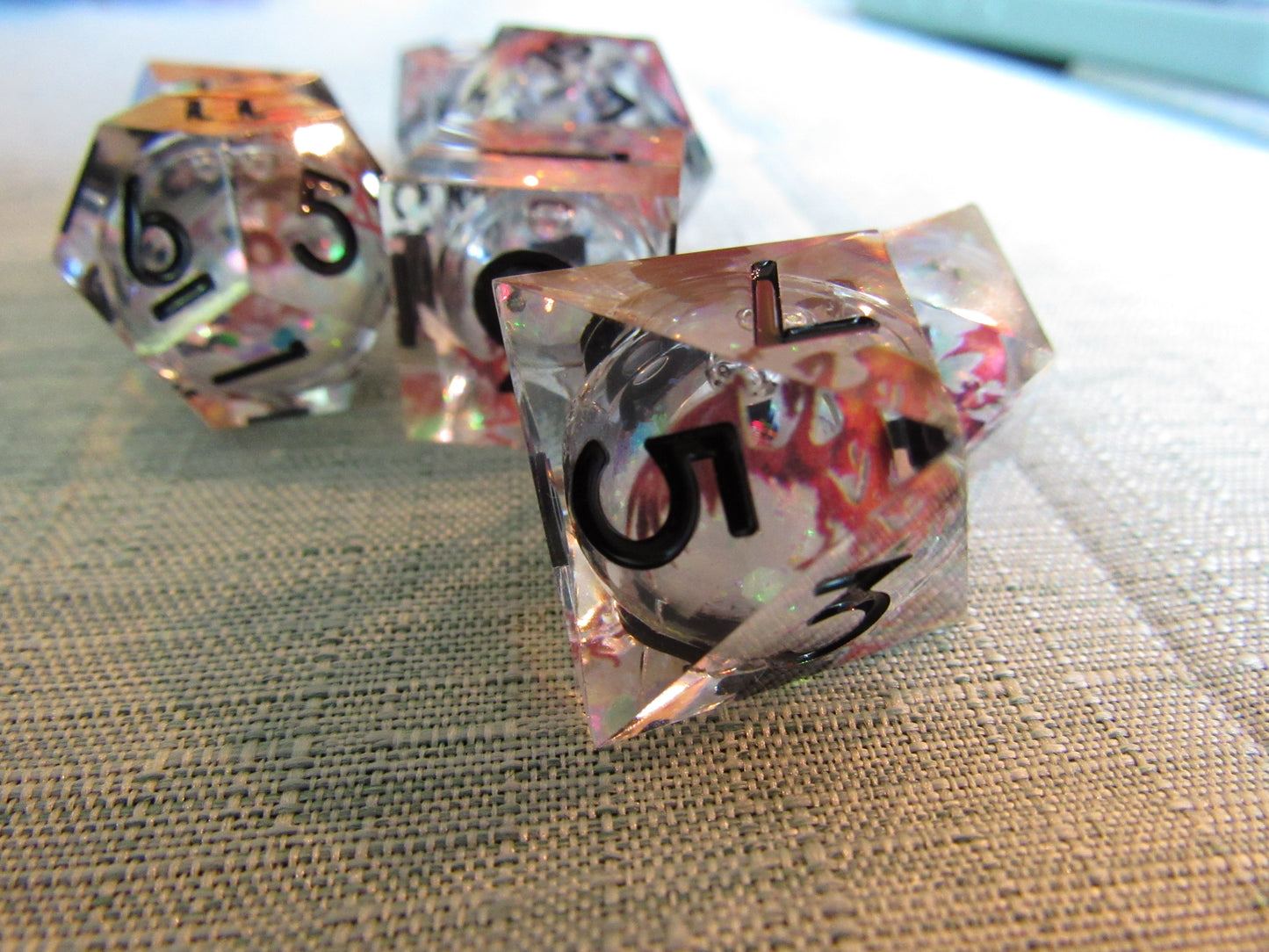 Dragon Sharp Resin Dice Set