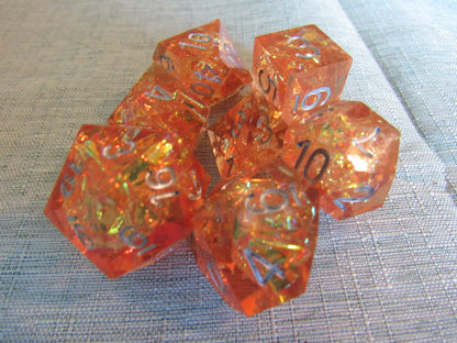Classic Sharp Resin Dice Set