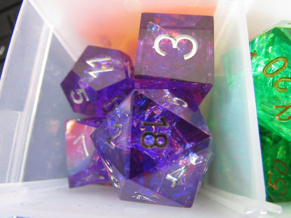 Classic Sharp Resin Dice Set