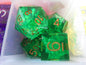 Classic Sharp Resin Dice Set