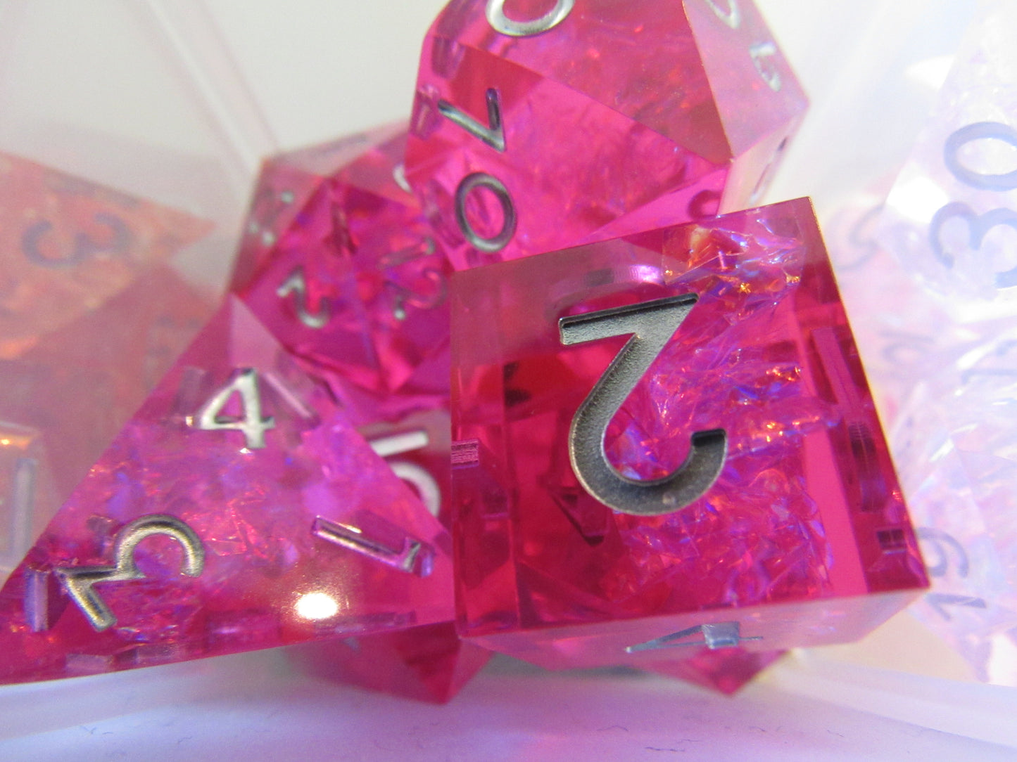 Classic Sharp Resin Dice Set