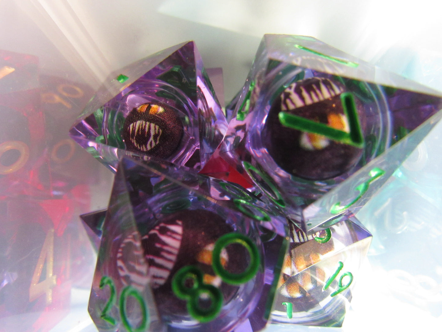 Monster Sharp Resin Dice Set