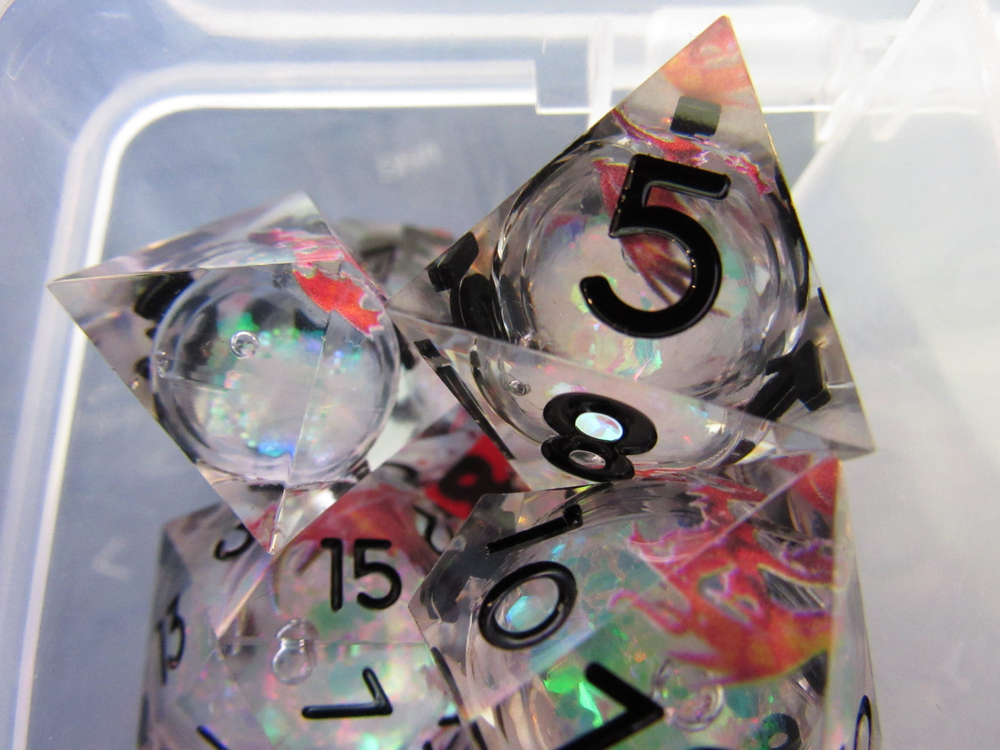Dragon Sharp Resin Dice Set