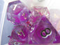 Liquid Core Sharp Resin Dice Set