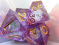 Liquid Core Sharp Resin Dice Set