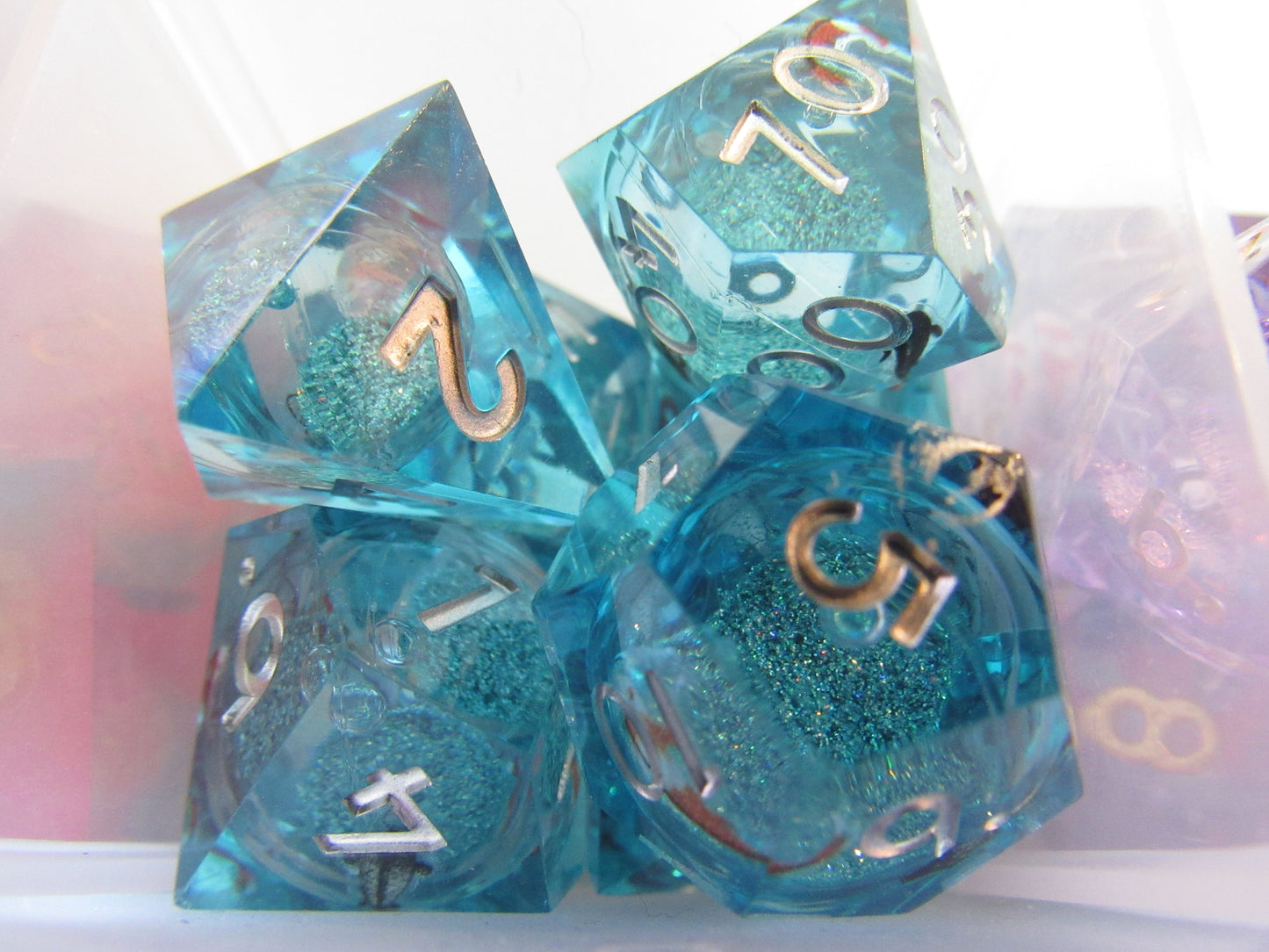 Koi Fish Sharp Resin Dice Set