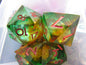 Liquid Core Sharp Resin Dice Set
