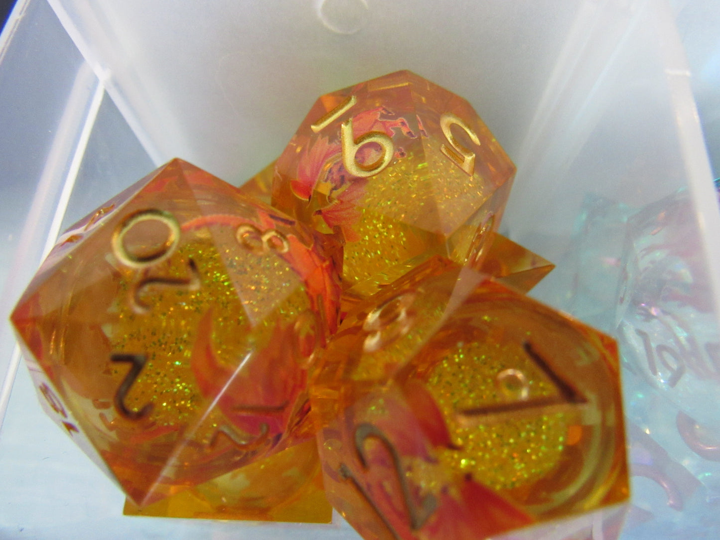Dragon Sharp Resin Dice Set