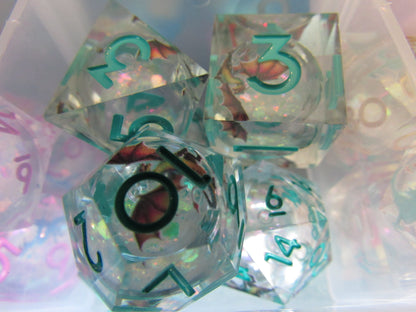 Dragon Sharp Resin Dice Set