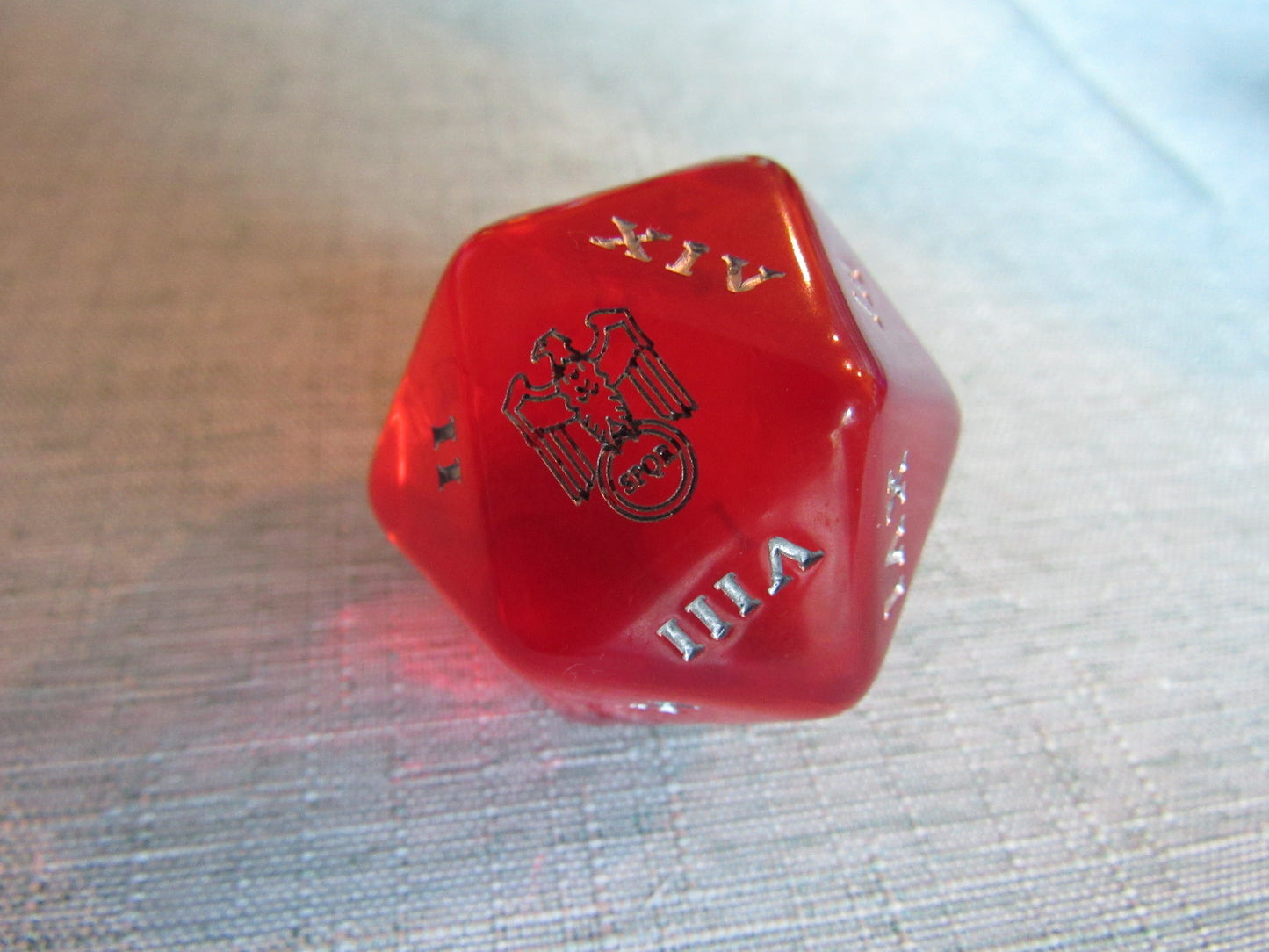 Rounded Resin D20 (Large - 33mm)