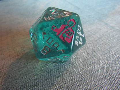 Rounded Resin D20 (Large - 33mm)