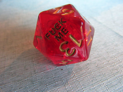 Rounded Resin D20 (Large - 33mm)