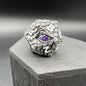 Gunmetal Dragon Scale Large D20