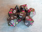 Plum Blossom Metal Dice Set