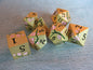 Plum Blossom Metal Dice Set