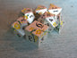 Plum Blossom Metal Dice Set