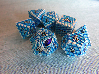 Dragon Scale Metal Dice Set