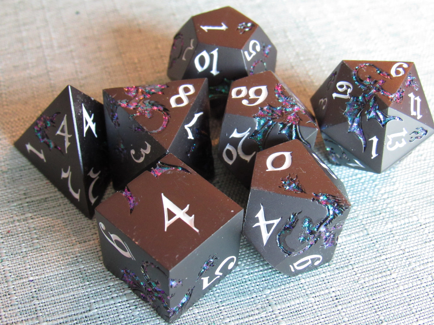 Draco Metal Dice Set