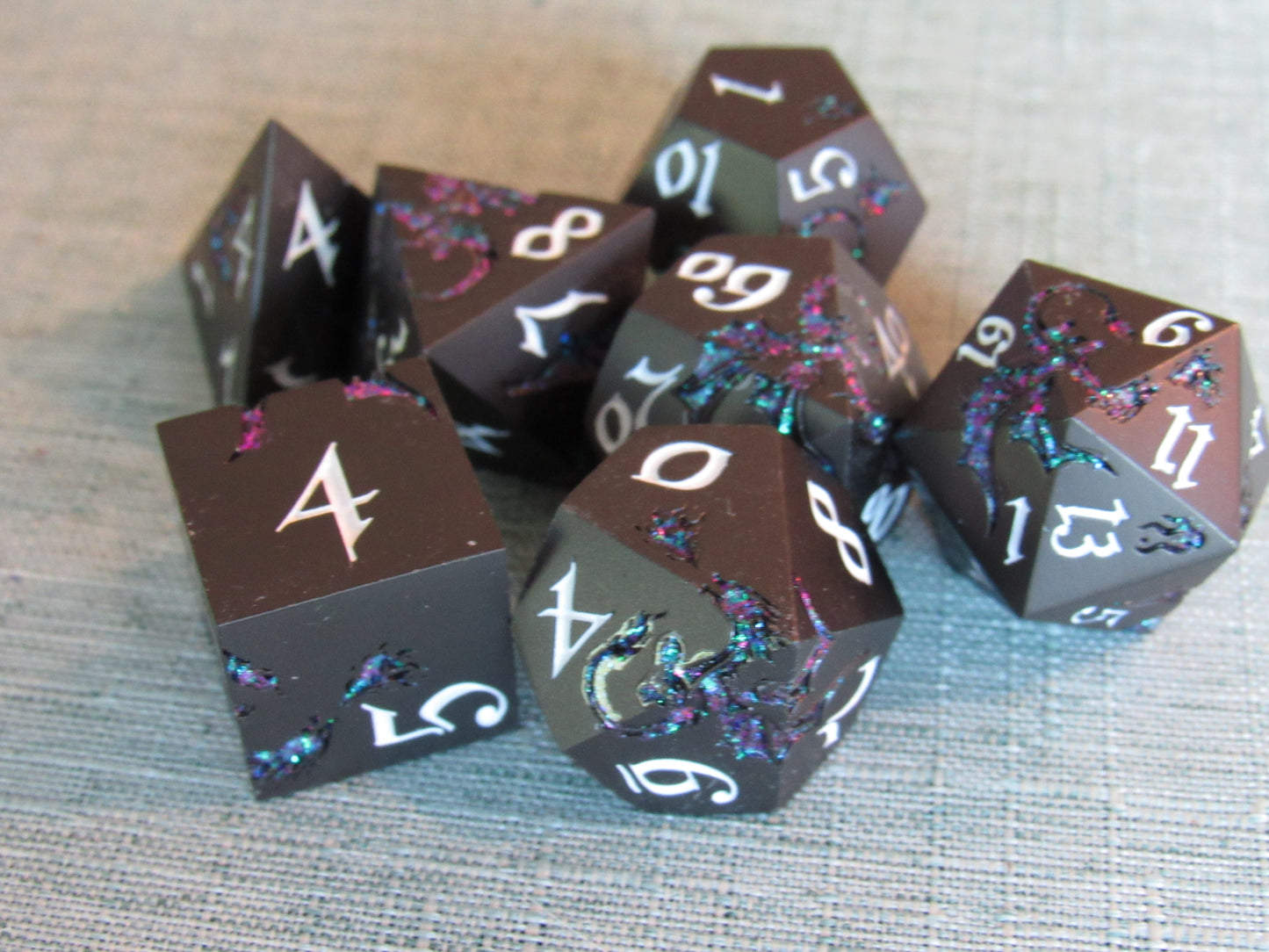 Draco Metal Dice Set