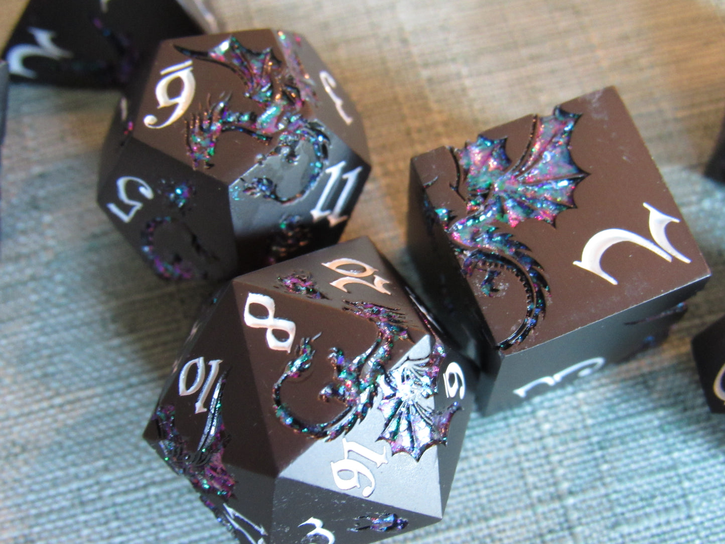 Draco Metal Dice Set