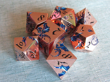Draco Metal Dice Set