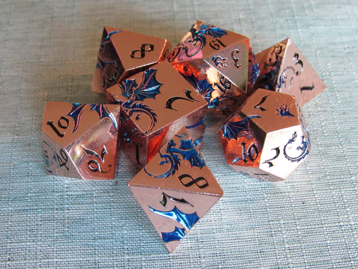 Draco Metal Dice Set