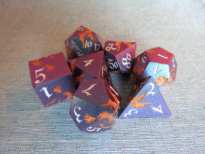 Draco Metal Dice Set