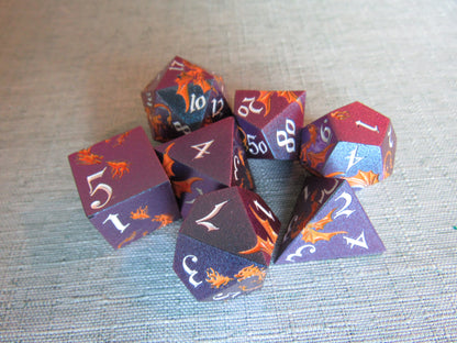 Draco Metal Dice Set