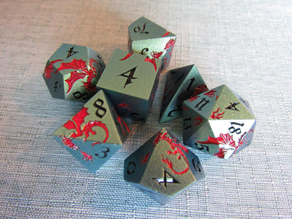Draco Metal Dice Set