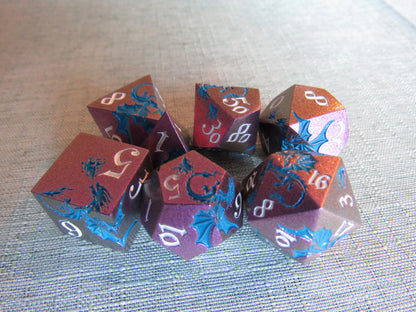 Draco Metal Dice Set