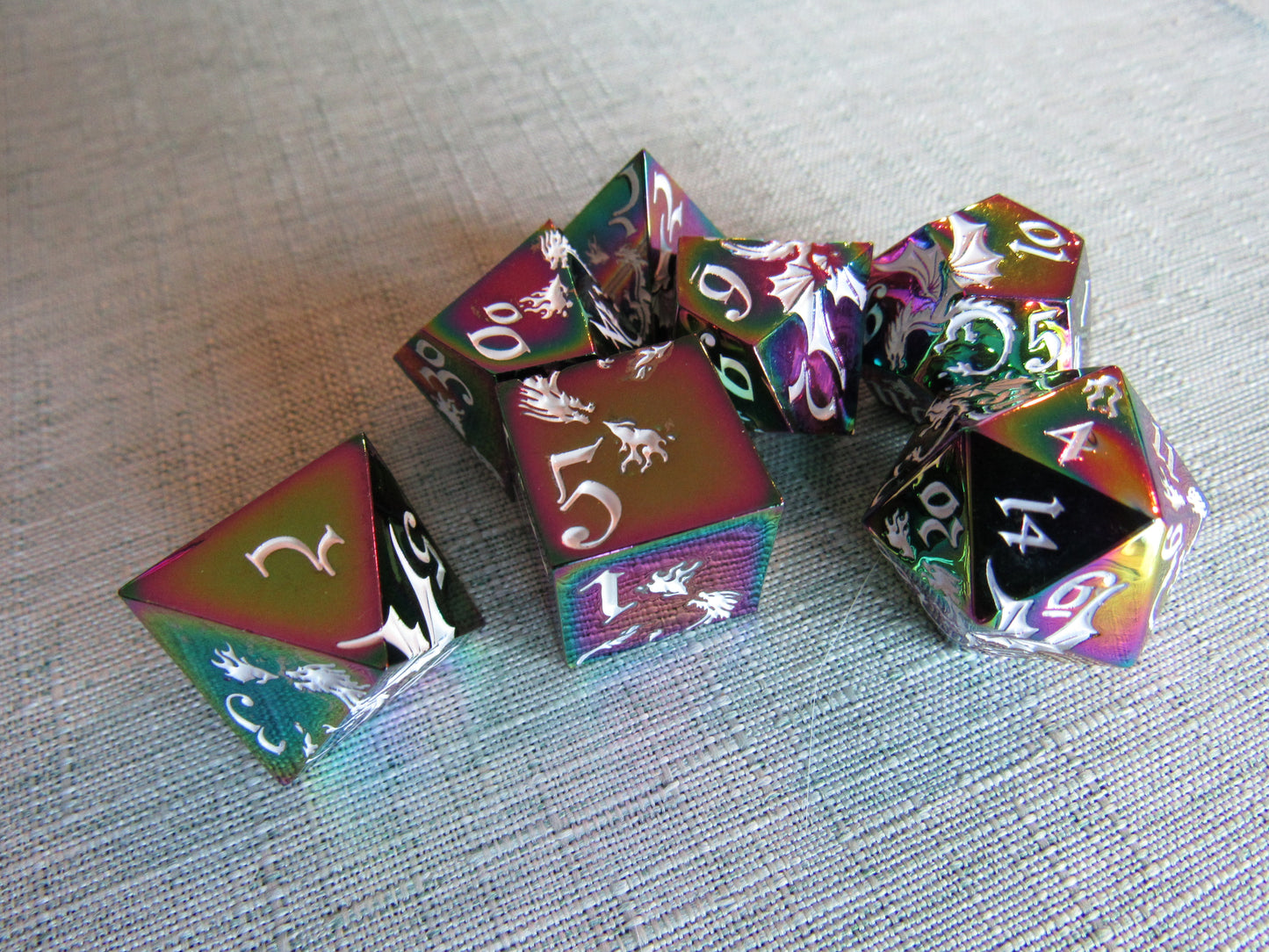 Draco Metal Dice Set