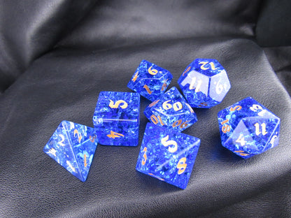 Crackle Glass Dice Set