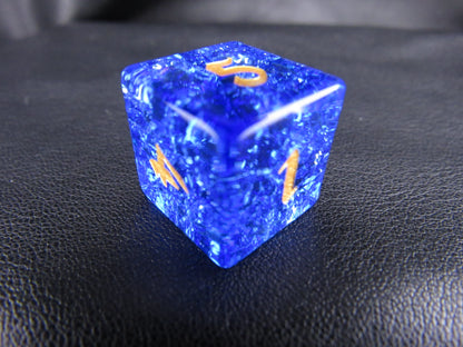 Crackle Glass Dice Set