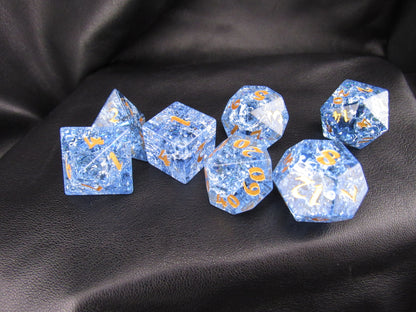 Crackle Glass Dice Set