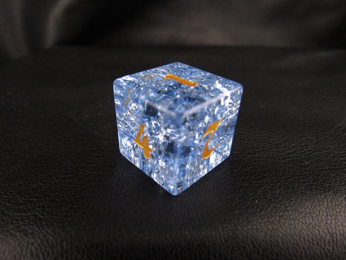 Crackle Glass Dice Set
