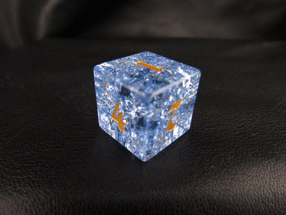 Crackle Glass Dice Set